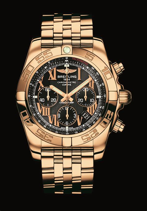 breitling chronomat red gold|breitling chronomat 44 rose gold.